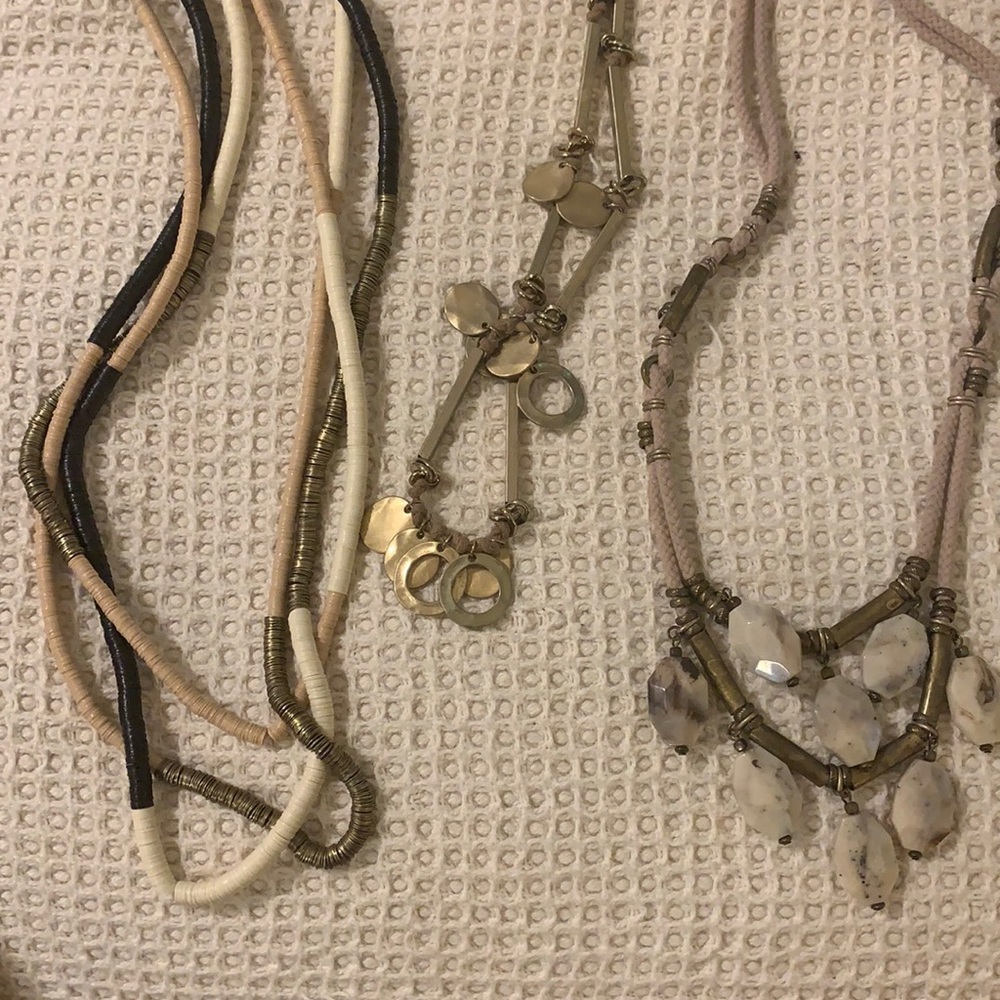 Loft neutral necklace bundle - Picture 2 of 6